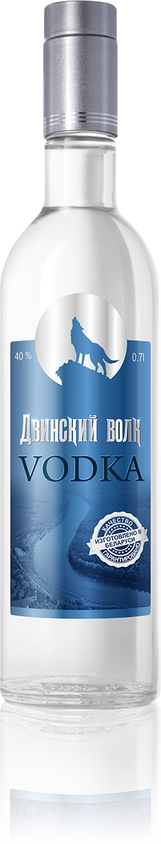Водка Двинский волк