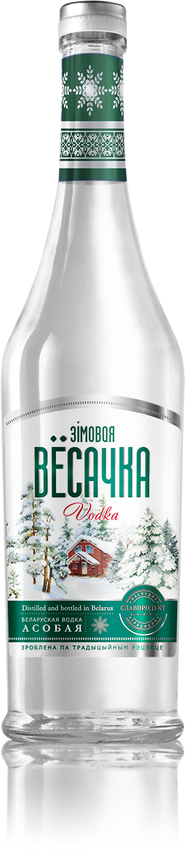 Водка Зiмовая вёсачка Асобая